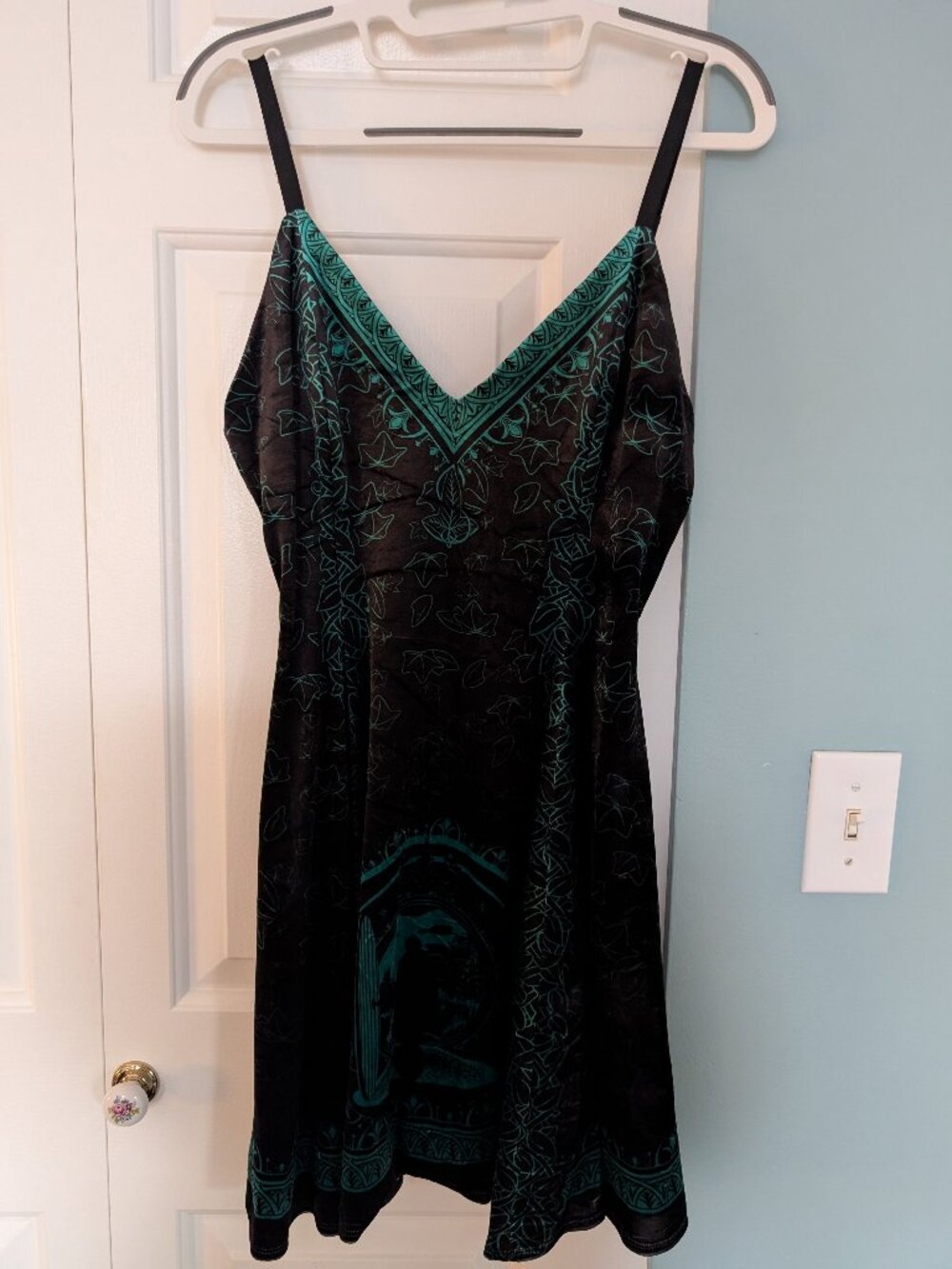 Black Milk Lord of the Rings LOTR velvet strappy Hobbit dress